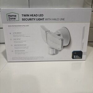 New Home Zone Security LED Twin Security Light Motion 3000L ES00929G
